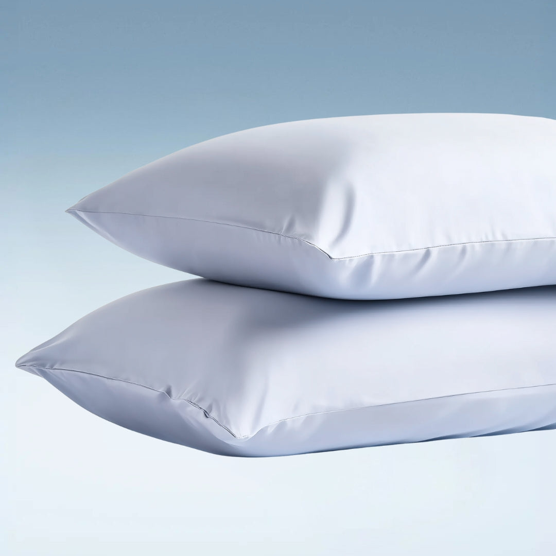 Himmelblått Bambus Hotellputetrekk