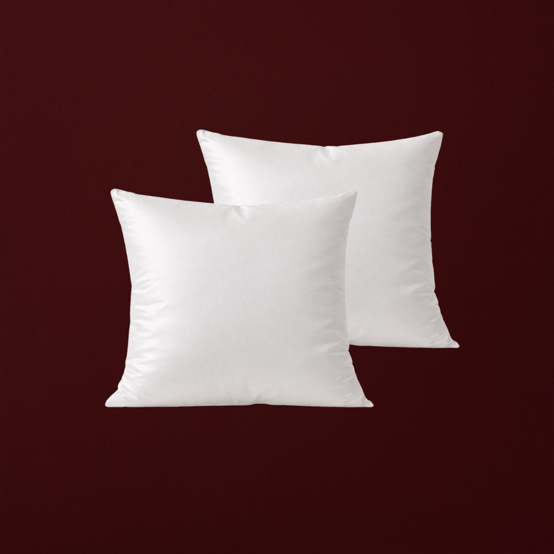 Hvid bambus pudebetræk