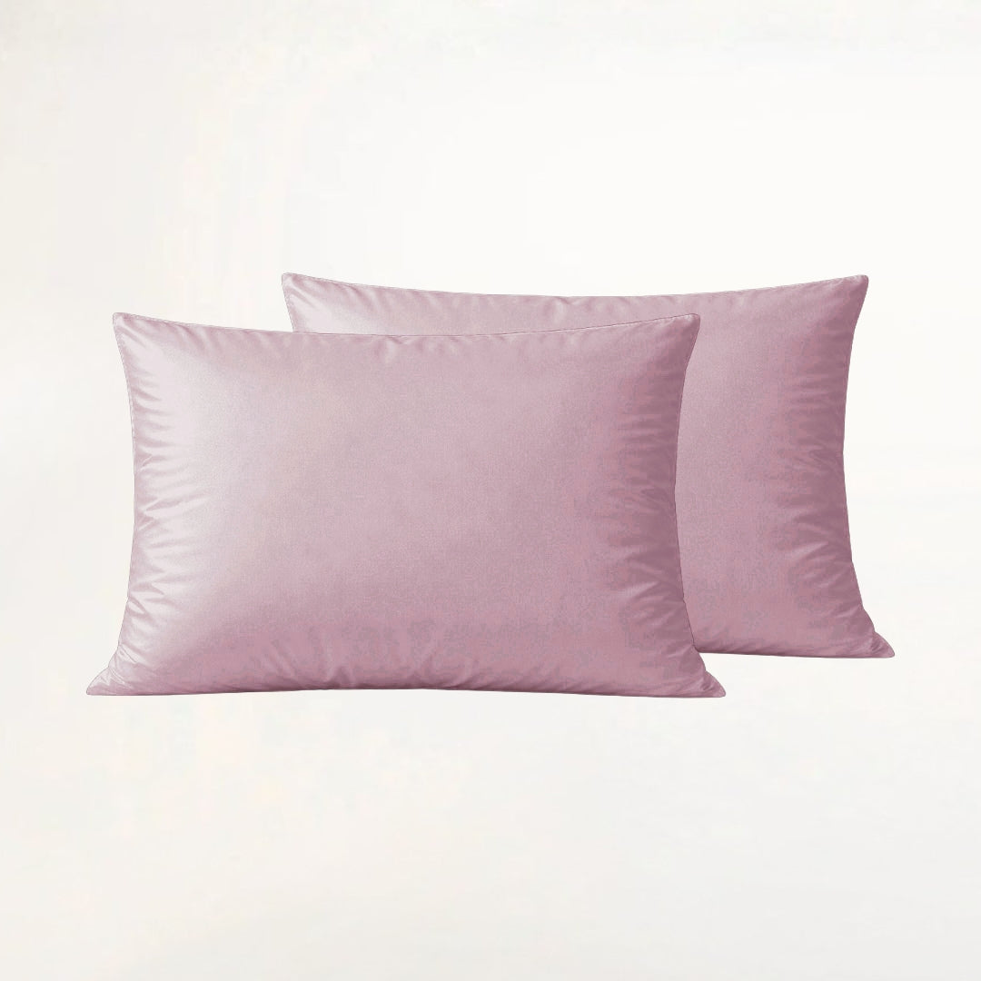 Pink bambus hotelpudebetræk 