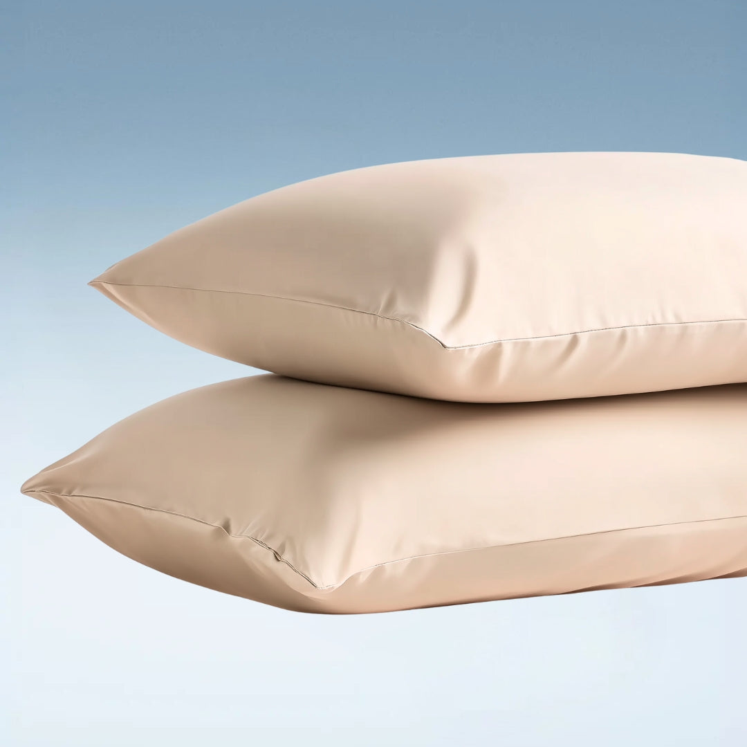 Beige bambus pudebetræk