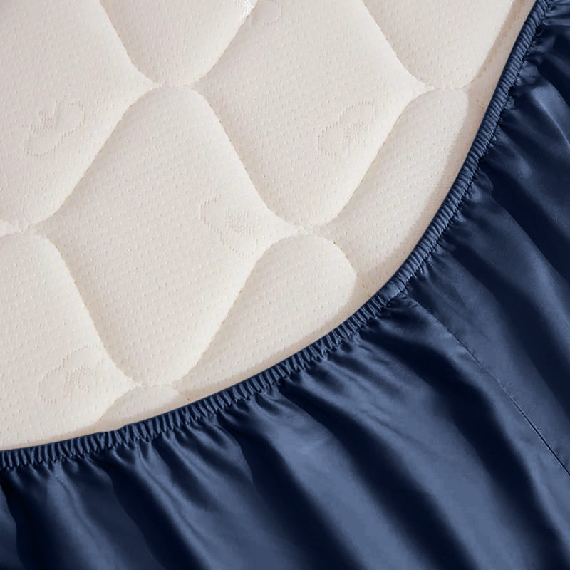 Marineblåt Bambus Lagen 