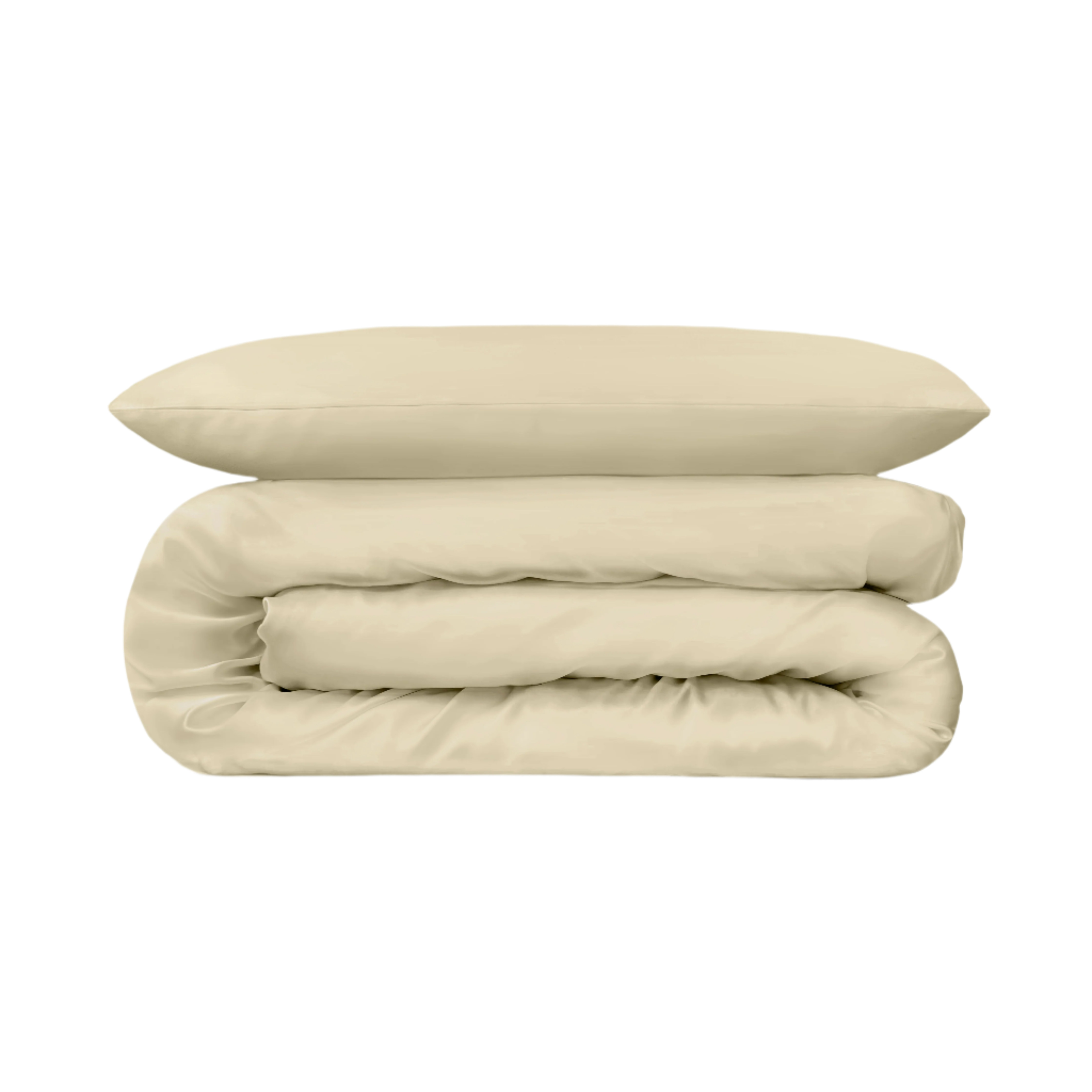 Beige Bambus Sengesæt
