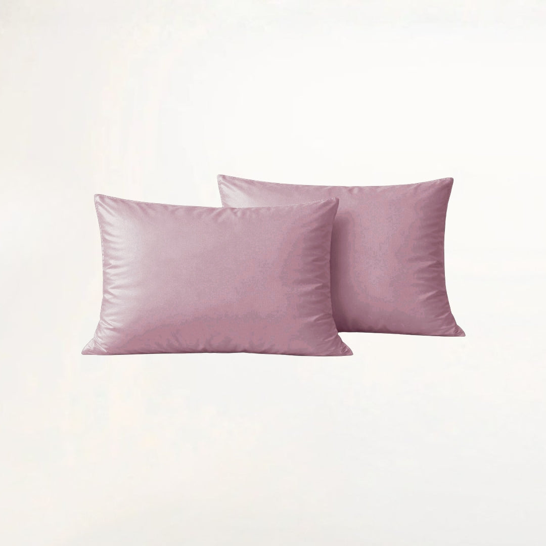 Lyserødt Bambus Pudebetræk 