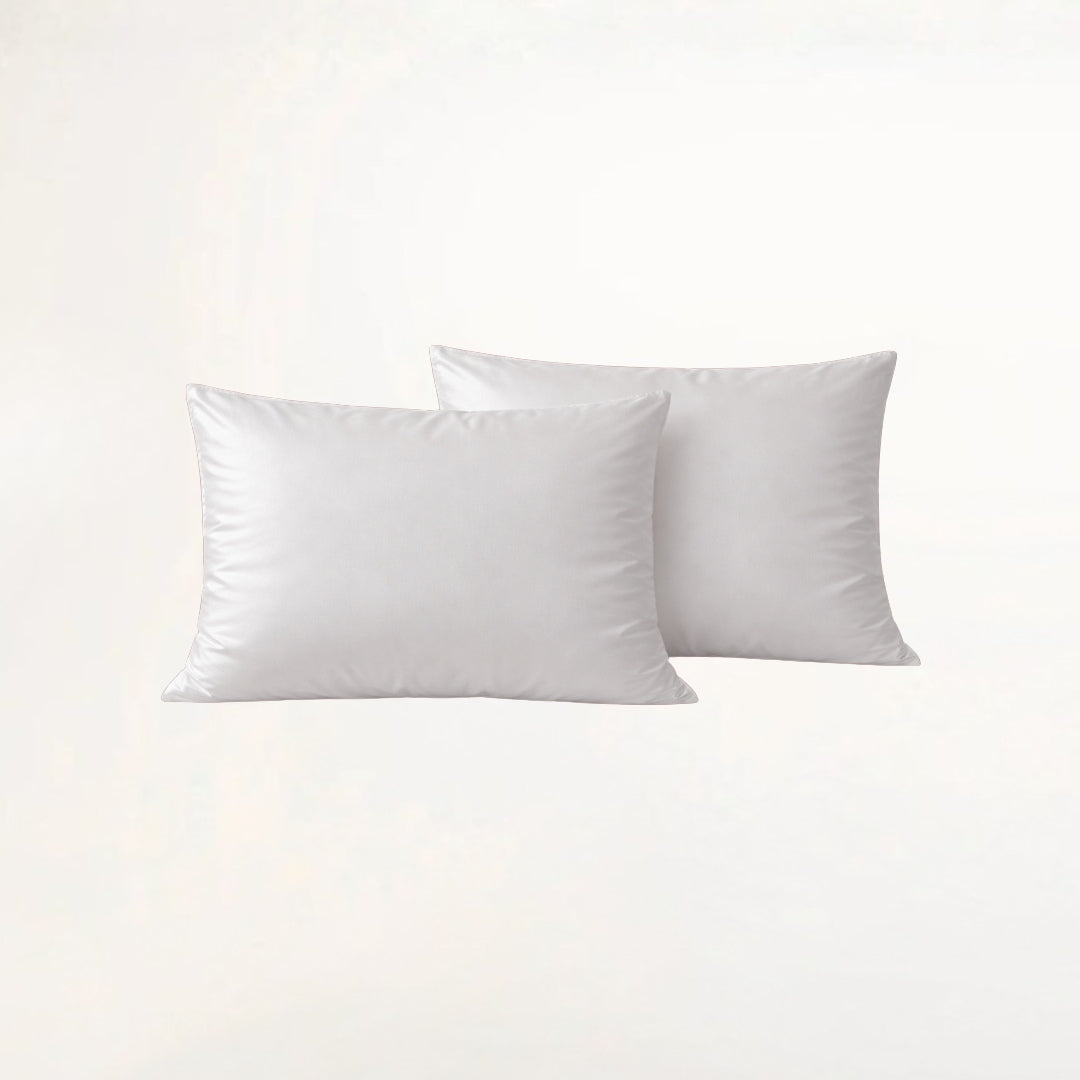 Hvidt Bambus Pudebetræk