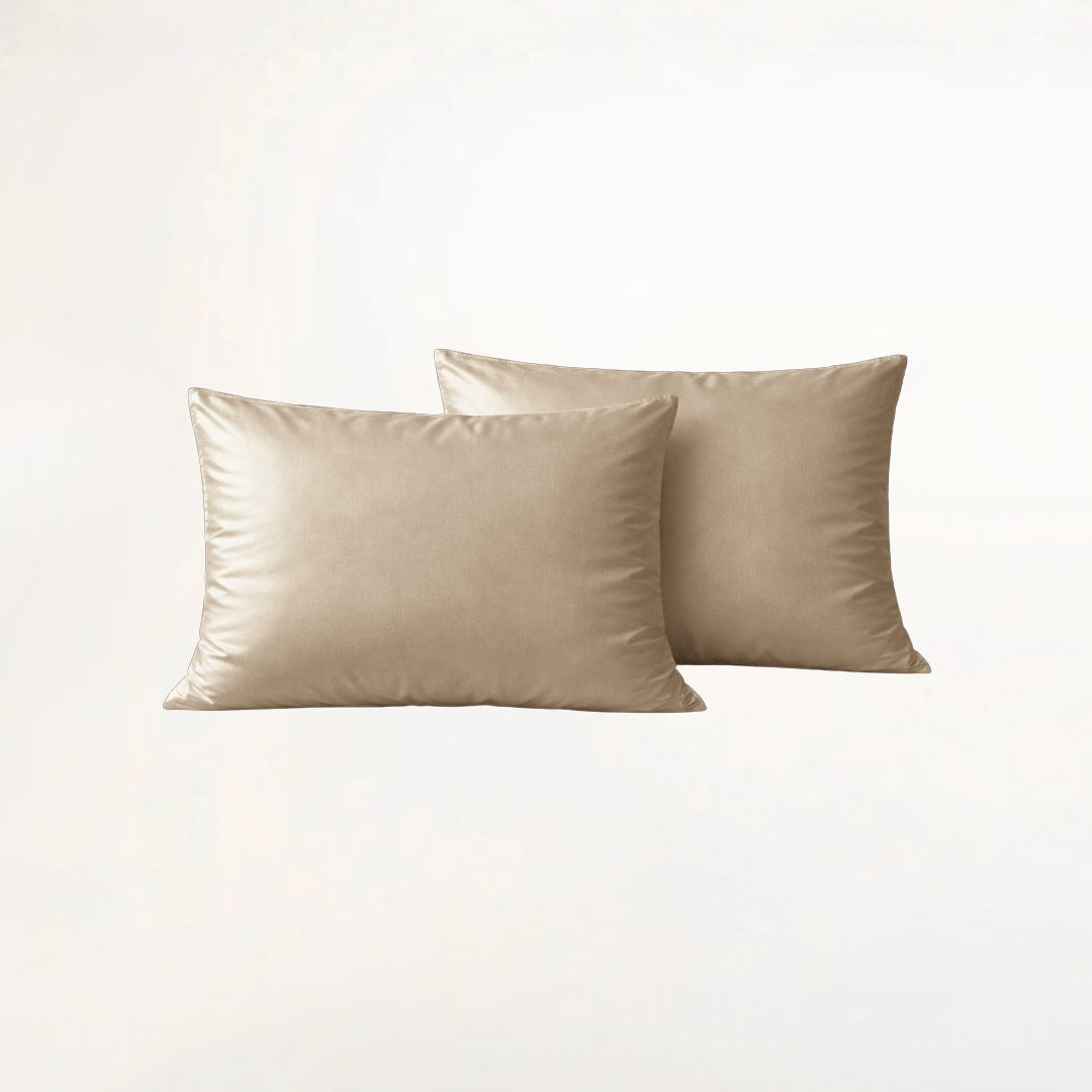 Beige Bambus Pudebetræk